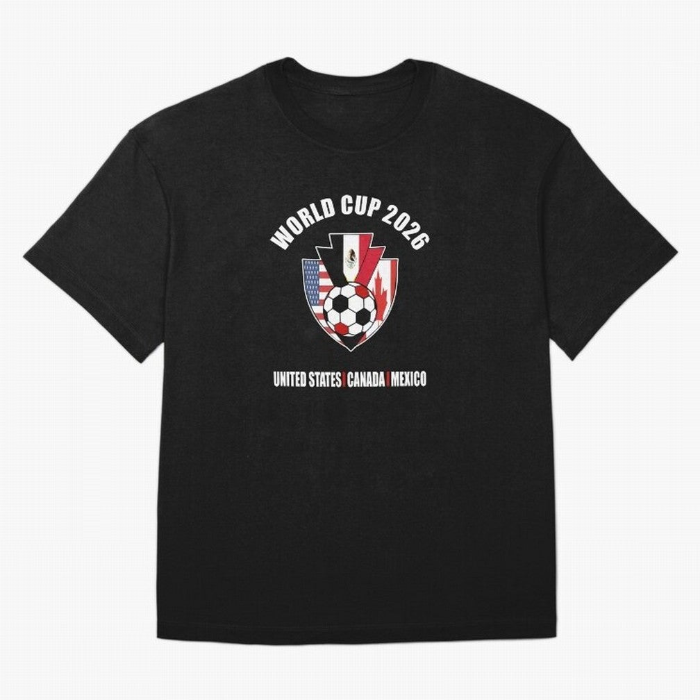 World Cup 2026 T-Shirt_85693409 Classic T-Shirt Unlock Match Day Hype around FIFA World Cup 2026 USA Canada Mexico, Mbappe, Argentina, France and Brazil, Match Day Excitement, Supporter Culture, Golden Goals and Global Football Passion; Created for