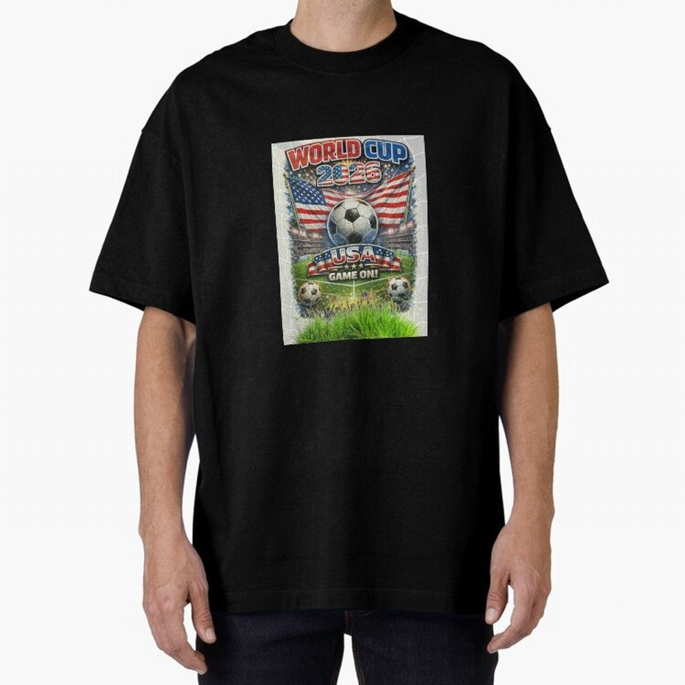 WORLD CUP FOOTBALL 2026 Classic T-Shirt Show Your Tournament Heart for FIFA World Cup 2026 Group Stage for Fans of Neymar, Haaland and Cristiano Ronaldo and Spain, Bringing Game Day Rituals, Football Legends, Country Pride and the Road to the