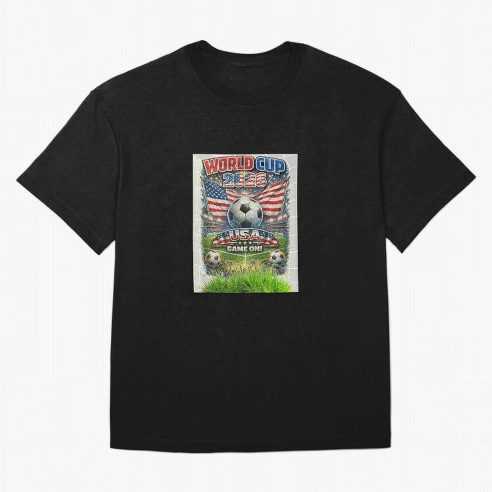 WORLD CUP FOOTBALL 2026 Classic T-Shirt Show Your Tournament Heart for FIFA World Cup 2026 Group Stage for Fans of Neymar, Haaland and Cristiano Ronaldo and Spain, Bringing Game Day Rituals, Football Legends, Country Pride and the Road to the