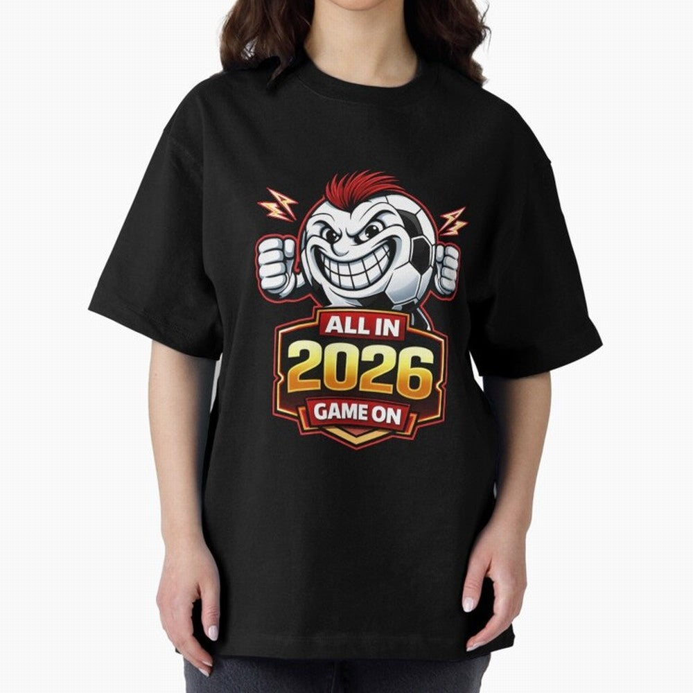 All in 2026 soccer fan design Classic T-Shirt Unlock FIFA World Cup 2026 for Fans of Mbappe and Neymar and England, France and Netherlands, Bringing Retro Football Energy, Iconic Rivalries, Trophy Chase Drama and Stadium Atmosphere; Made for