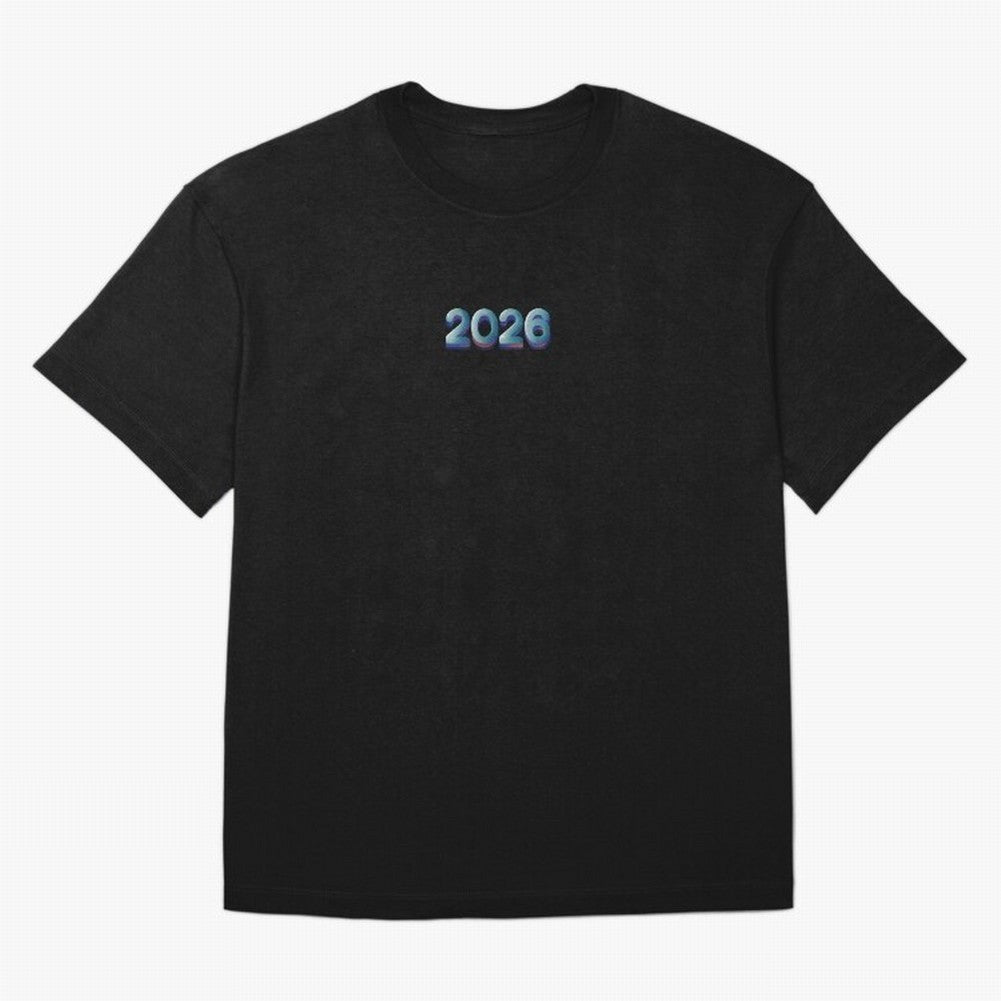 2026 Happy New Year Sticker Classic T-Shirt Turn Up for Match Day Hype around FIFA World Cup 2026 Group Stage, Messi, Spain, Tournament Hype, Historic Matchups, Family Viewing Parties and Global Sports Pride; Made for Collectors Who Enjoy Iconic