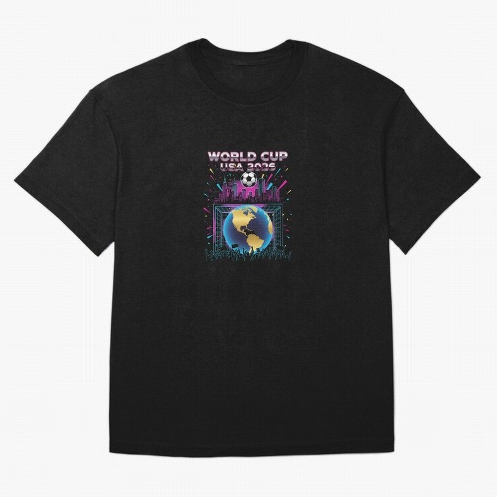 World Cup USA 2026 - Retro Soccer City Celebration Classic T-Shirt Show Your Stadium Side during FIFA World Cup 2026 USA Canada Mexico Connected to CR7 and Messi, Germany Energy, Retro Football Energy, Iconic Rivalries, Trophy Chase Drama and