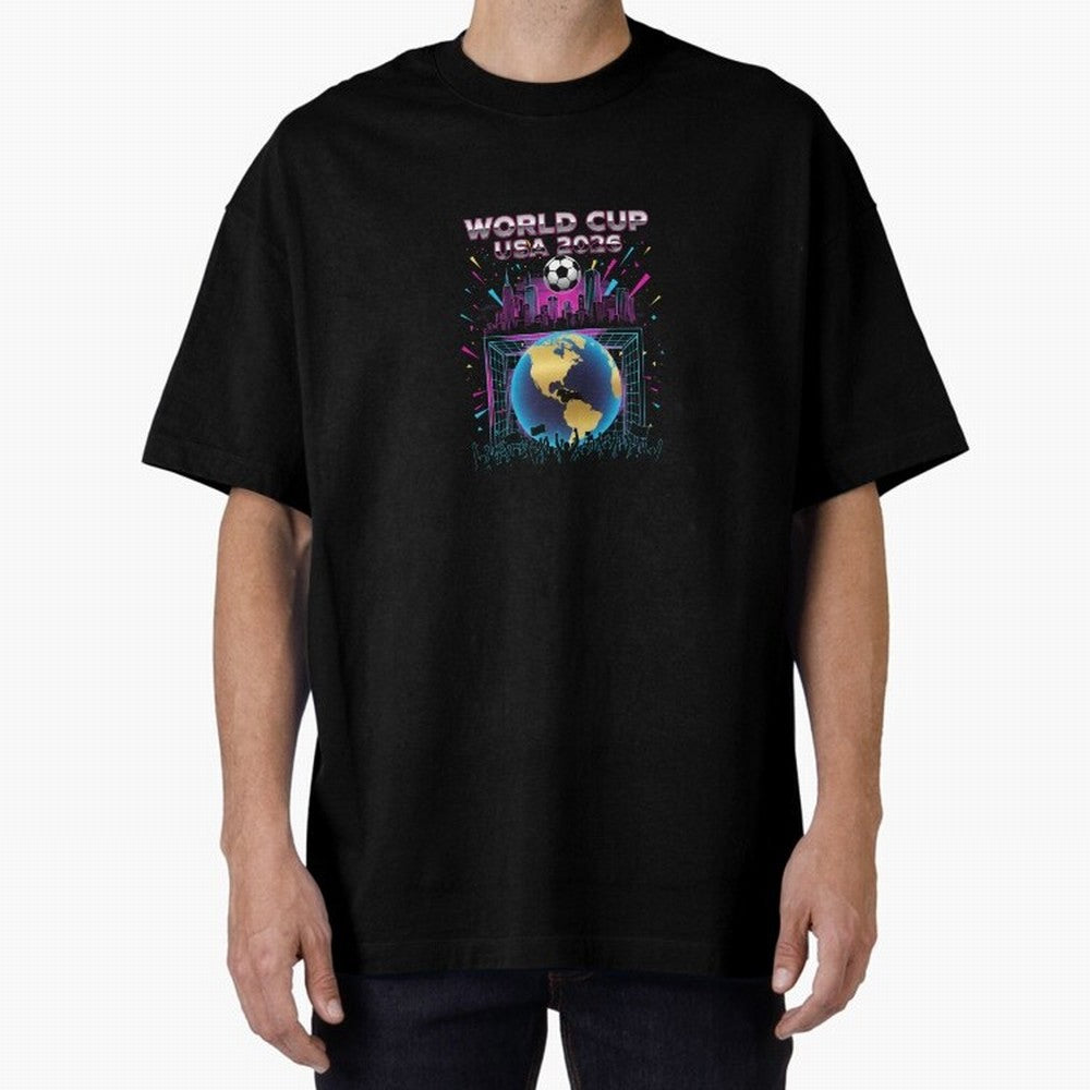 World Cup USA 2026 - Retro Soccer City Celebration Classic T-Shirt Show Your Stadium Side during FIFA World Cup 2026 USA Canada Mexico Connected to CR7 and Messi, Germany Energy, Retro Football Energy, Iconic Rivalries, Trophy Chase Drama and
