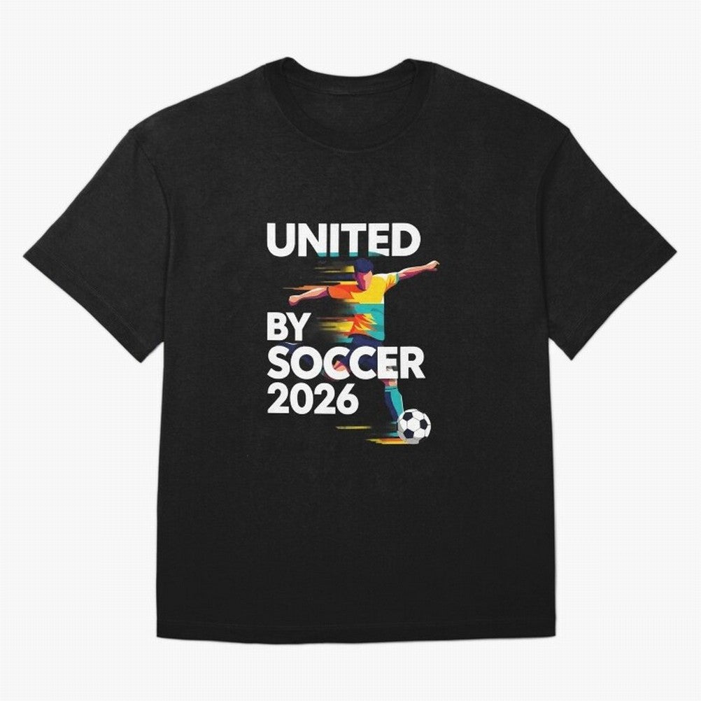 United by Soccer 2026 Football Fan Hoodie International Cup Style Graphic Classic T-Shirt Fuel FIFA World Cup 2026 for Fans of Cristiano Ronaldo and England, France and Netherlands, Bringing Stadium Chants, National Pride, Trophy Dreams and
