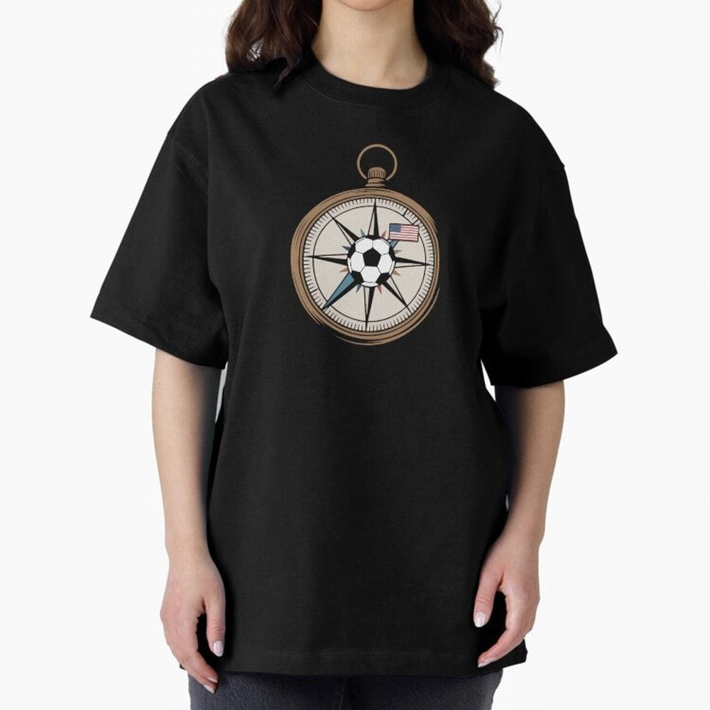 All Roads Lead to 2026 USA Compass Soccer World Cup Classic T-Shirt Celebrate Golden Goal Energy in Match Day Hype around FIFA World Cup 2026, CR7, Argentina and Brazil, Worldwide Fan Energy, Dramatic Goals, Stadium Lights and Championship