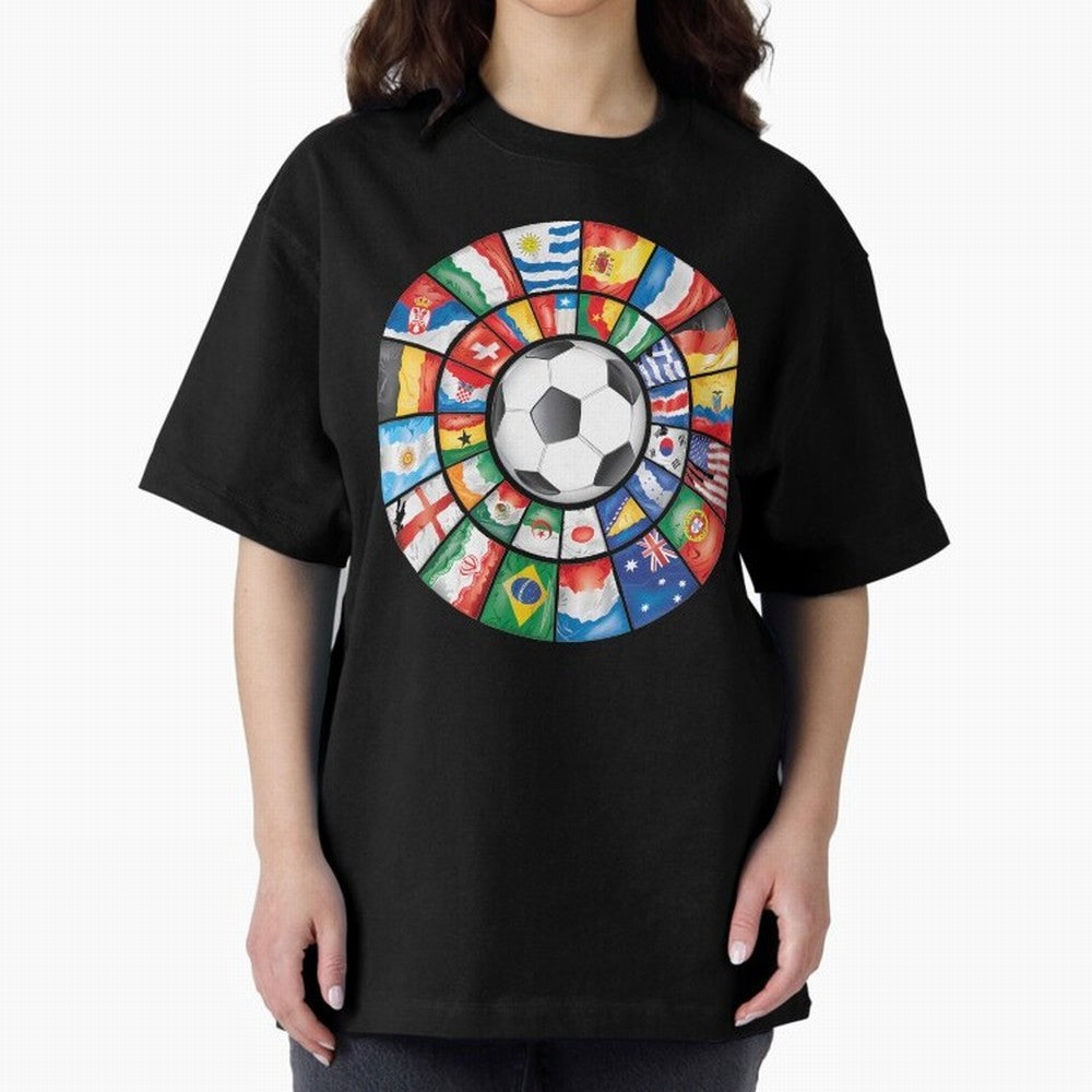 International Football Classic T-Shirt Stand Proud for FIFA World Cup 2026 USA Canada Mexico Spirit, Highlighting Argentina and Brazil, Haaland, Stadium Chants, National Pride, Trophy Dreams and Unforgettable Football Memories; Made for Collectors