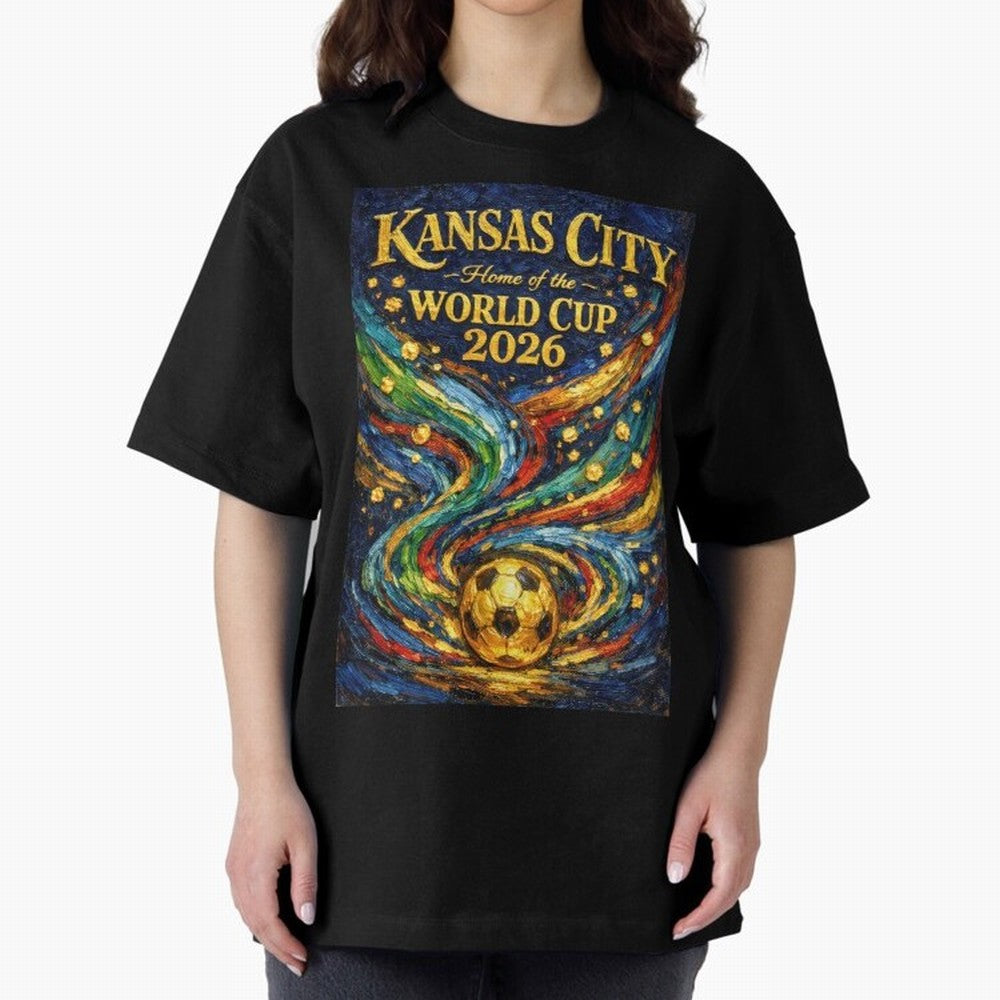Kansas City Home of the World Cup 2026 Soccer Fan ¡ª Moody Jewel Art Print Classic T-Shirt Celebrate the Road through Global Football Passion for FIFA World Cup 2026 Group Stage, Highlighting Mbappe, France and Portugal, Goal Celebration Energy,