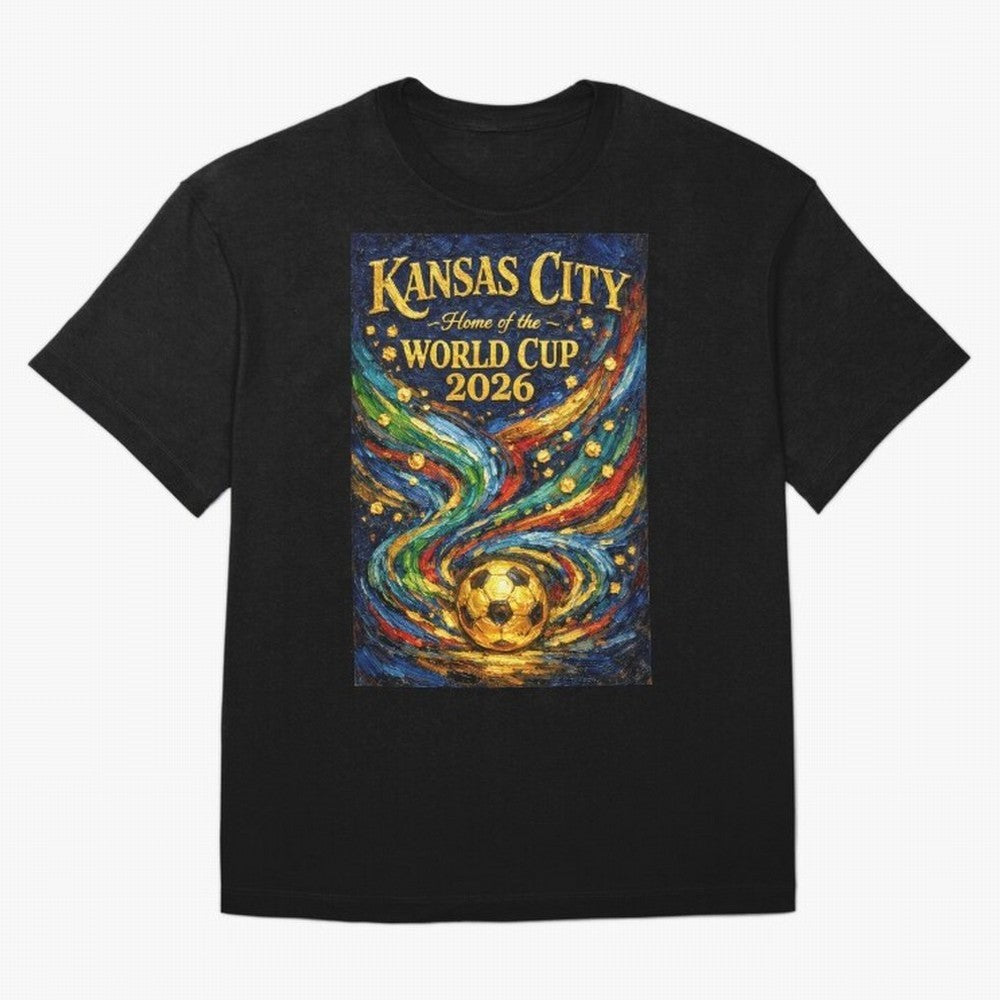 Kansas City Home of the World Cup 2026 Soccer Fan ¡ª Moody Jewel Art Print Classic T-Shirt Celebrate the Road through Global Football Passion for FIFA World Cup 2026 Group Stage, Highlighting Mbappe, France and Portugal, Goal Celebration Energy,