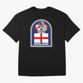 England 2026 Soccer T-shirt Classic T-Shirt Support the Legends of Global Football Passion for FIFA World Cup 2026 Group Stage, Centered on Cristiano Ronaldo, Haaland and CR7, England and Germany, Championship Spirit, Famous Goals, Roaring Crowds