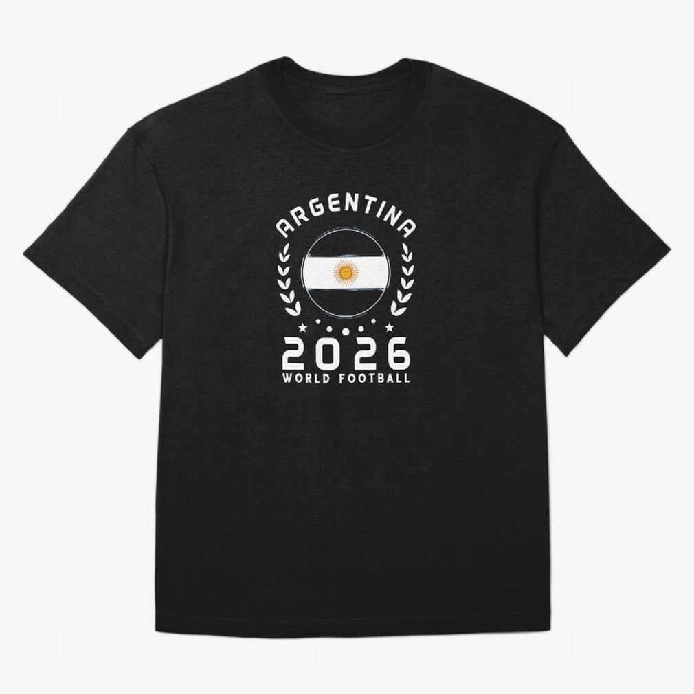 World Cup 2026 Argentina Football Fan Argentine Supporter T-Shirt_85614595 Classic T-Shirt Remember FIFA World Cup 2026 Spirit, with Argentina, Neymar, Worldwide Fan Energy, Dramatic Goals, Stadium Lights and Championship Celebrations; Perfect for