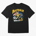 Australia World Cup 2026 Soccer Kangaroo Fan Design Classic T-Shirt Honor the Football Icons of the FIFA World Cup 2026 Journey through Messi, CR7 and Mbappe Highlights, Argentina and Brazil Pride, Supporter Pride, Iconic Celebrations, Legendary