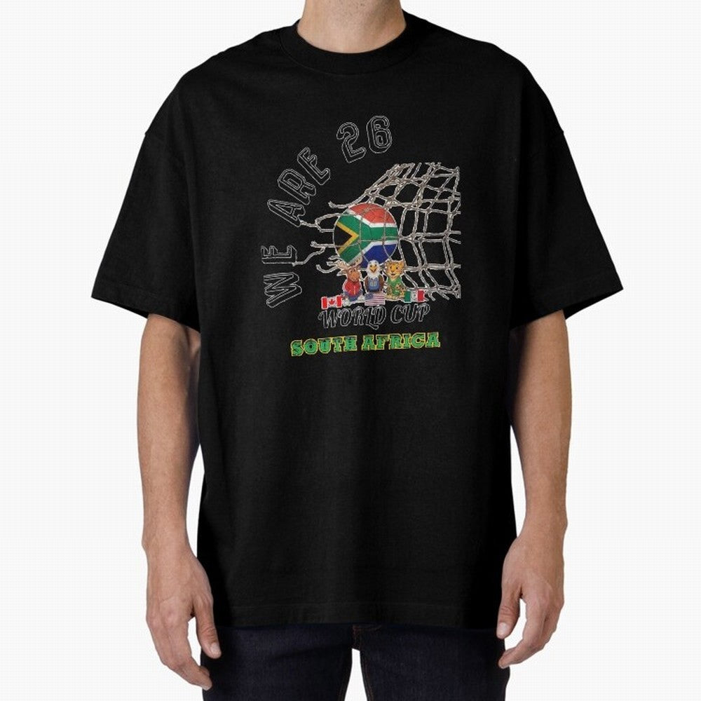 World cup 26 - South Africa Classic T-Shirt Celebrate the Next Chapter of Global Football Passion for FIFA World Cup 2026 USA Canada Mexico, with Haaland, Portugal, Global Supporter Spirit, Legendary Goals, National Colors and Tournament