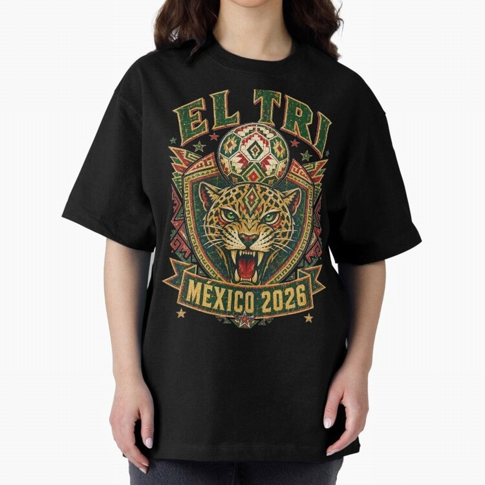 El Tri M¨¦xico 2026 World Cup Soccer T-Shirt Classic T-Shirt Bring a Champion Mindset to FIFA World Cup 2026 USA Canada Mexico for Fans of Mbappe and Netherlands, Bringing Soccer Culture, Superstar Moments, National Team Dreams and Competitive