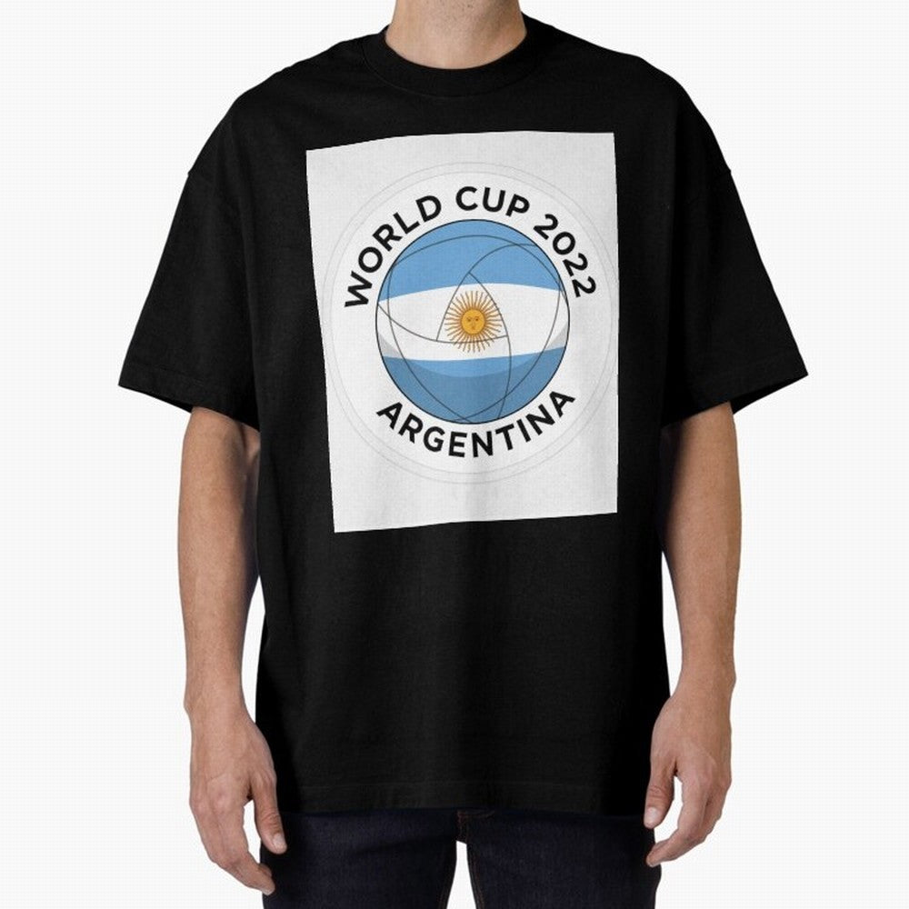 Argentina World Cup Soccer Football 2022 - Qatar World Cup Classic T-Shirt Celebrate the Magic of FIFA World Cup 2026 Group Stage with Messi, Portugal Energy, Retro Football Energy, Iconic Rivalries, Trophy Chase Drama and Stadium Atmosphere; Made
