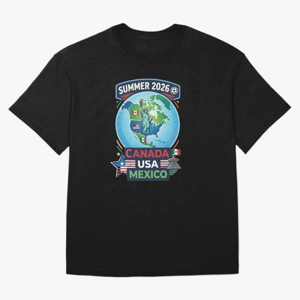 SUMMER 2026 SOCCER Classic T-Shirt Stand Proud for the FIFA World Cup 2026 USA Canada Mexico Journey through Haaland Highlights, France and Portugal Pride, Football Passion, Legendary Performances, Festival Vibes and Supporter Community; Perfect