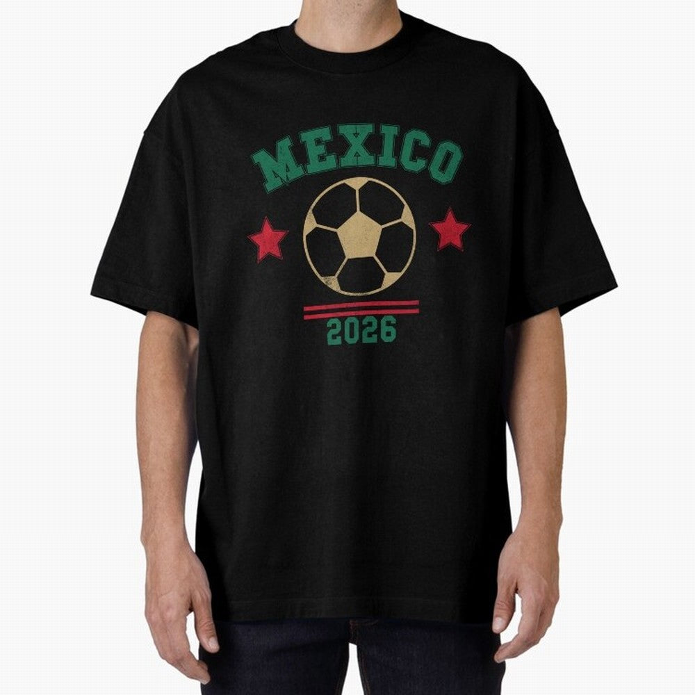 Mexico Soccer Fan 2026 Jersey Style Design Classic T-Shirt Show Passion for the Stars of Global Football Passion for FIFA World Cup 2026, Capturing Messi, Argentina and Brazil, Game Day Rituals, Football Legends, Country Pride and the Road to the