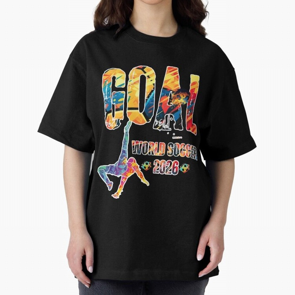 Goal World Soccer Championship 2026 Classic T-Shirt Create FIFA World Cup 2026 USA Canada Mexico Made for Mbappe, England and Germany Energy, Championship Spirit, Famous Goals, Roaring Crowds and International Football Unity; Made for Collectors