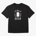 World Cup 2026 Italy Football Fan Italian Supporter T-Shirt_88563599 Classic T-Shirt Celebrate the Biggest Stage of the FIFA World Cup 2026 Journey through Messi, Neymar and Mbappe Highlights, France Pride, Game Day Rituals, Football Legends,