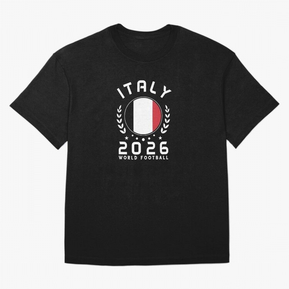 World Cup 2026 Italy Football Fan Italian Supporter T-Shirt_88563599 Classic T-Shirt Celebrate the Biggest Stage of the FIFA World Cup 2026 Journey through Messi, Neymar and Mbappe Highlights, France Pride, Game Day Rituals, Football Legends,