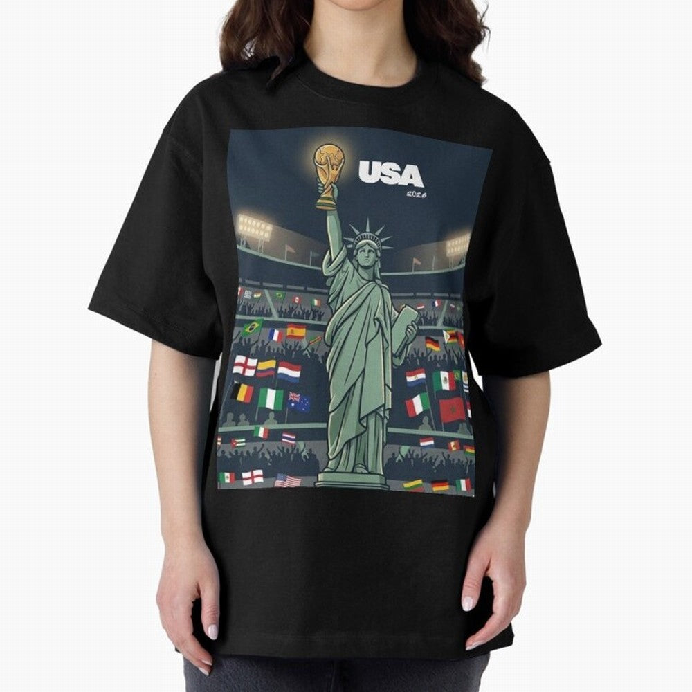 World Cup USA 2026 Classic T-Shirt Show Fan Pride Across the FIFA World Cup 2026 Journey through Messi Highlights, Argentina, France and Brazil Pride, Champion Mindset, Group Stage Buzz, Knockout Tension and Passionate Fan Culture; Made for Die
