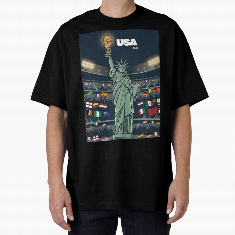 World Cup USA 2026 Classic T-Shirt Show Fan Pride Across the FIFA World Cup 2026 Journey through Messi Highlights, Argentina, France and Brazil Pride, Champion Mindset, Group Stage Buzz, Knockout Tension and Passionate Fan Culture; Made for Die