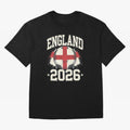 England 2026 World Cup for Football Fans and Teams Classic T-Shirt Show Fan Pride Across the FIFA World Cup 2026 Journey through Haaland and Mbappe Highlights, Portugal Pride, Champion Mindset, Group Stage Buzz, Knockout Tension and Passionate Fan