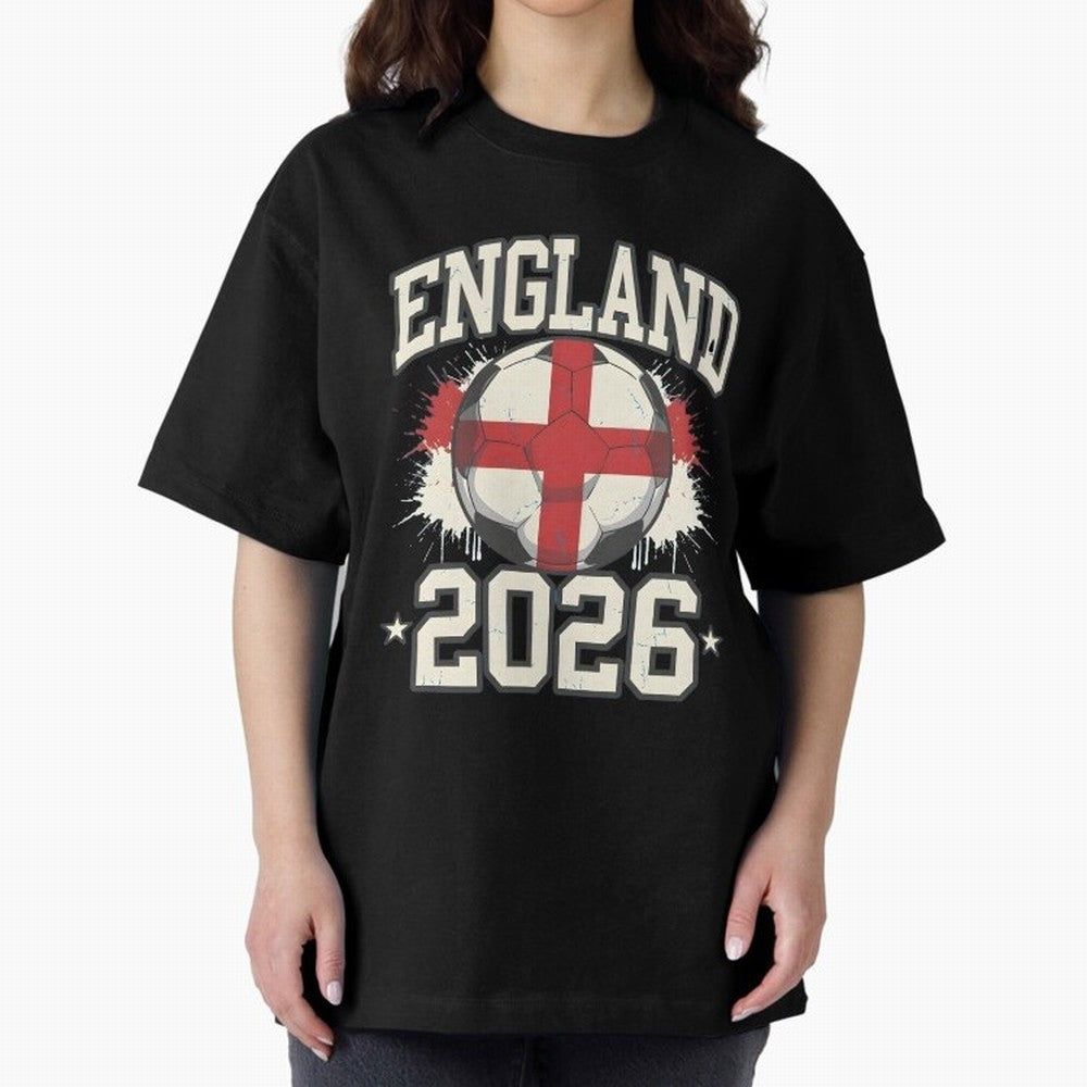 England 2026 World Cup for Football Fans and Teams Classic T-Shirt Show Fan Pride Across the FIFA World Cup 2026 Journey through Haaland and Mbappe Highlights, Portugal Pride, Champion Mindset, Group Stage Buzz, Knockout Tension and Passionate Fan