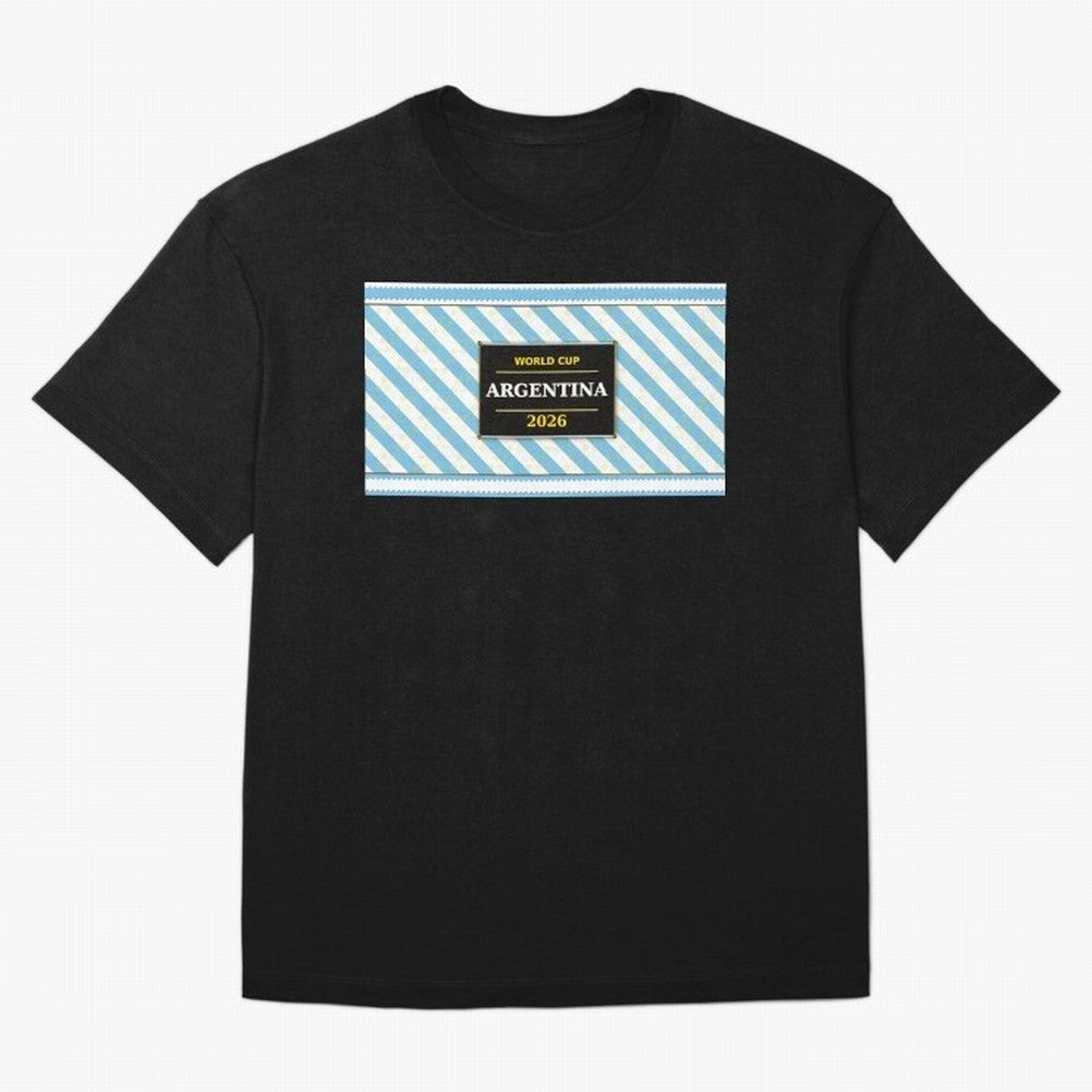 Argentina Football Fan 2026 ¡ª Defending Champions Soccer Fan Gift Classic T-Shirt Support the Legends of Match Day Hype around FIFA World Cup 2026 Group Stage, CR7, Germany, Worldwide Fan Energy, Dramatic Goals, Stadium Lights and Championship