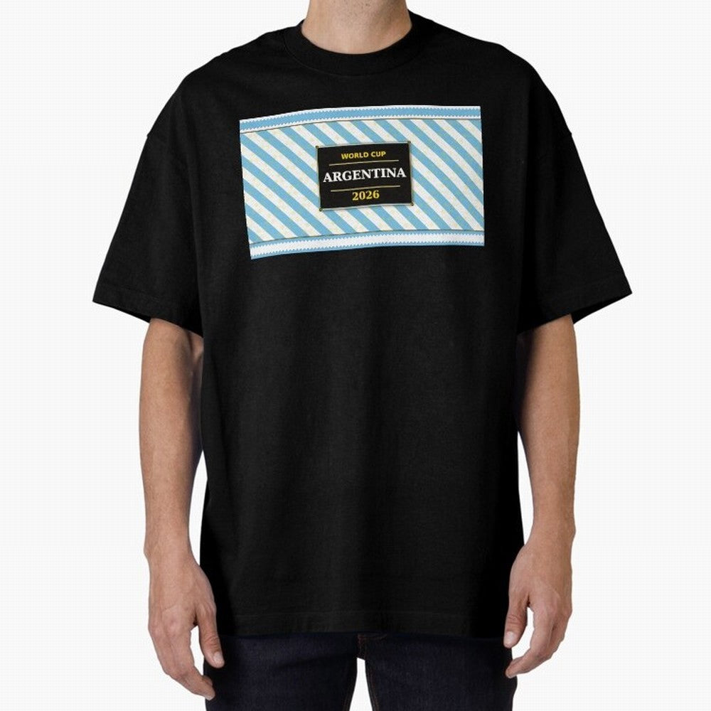 Argentina Football Fan 2026 ¡ª Defending Champions Soccer Fan Gift Classic T-Shirt Support the Legends of Match Day Hype around FIFA World Cup 2026 Group Stage, CR7, Germany, Worldwide Fan Energy, Dramatic Goals, Stadium Lights and Championship