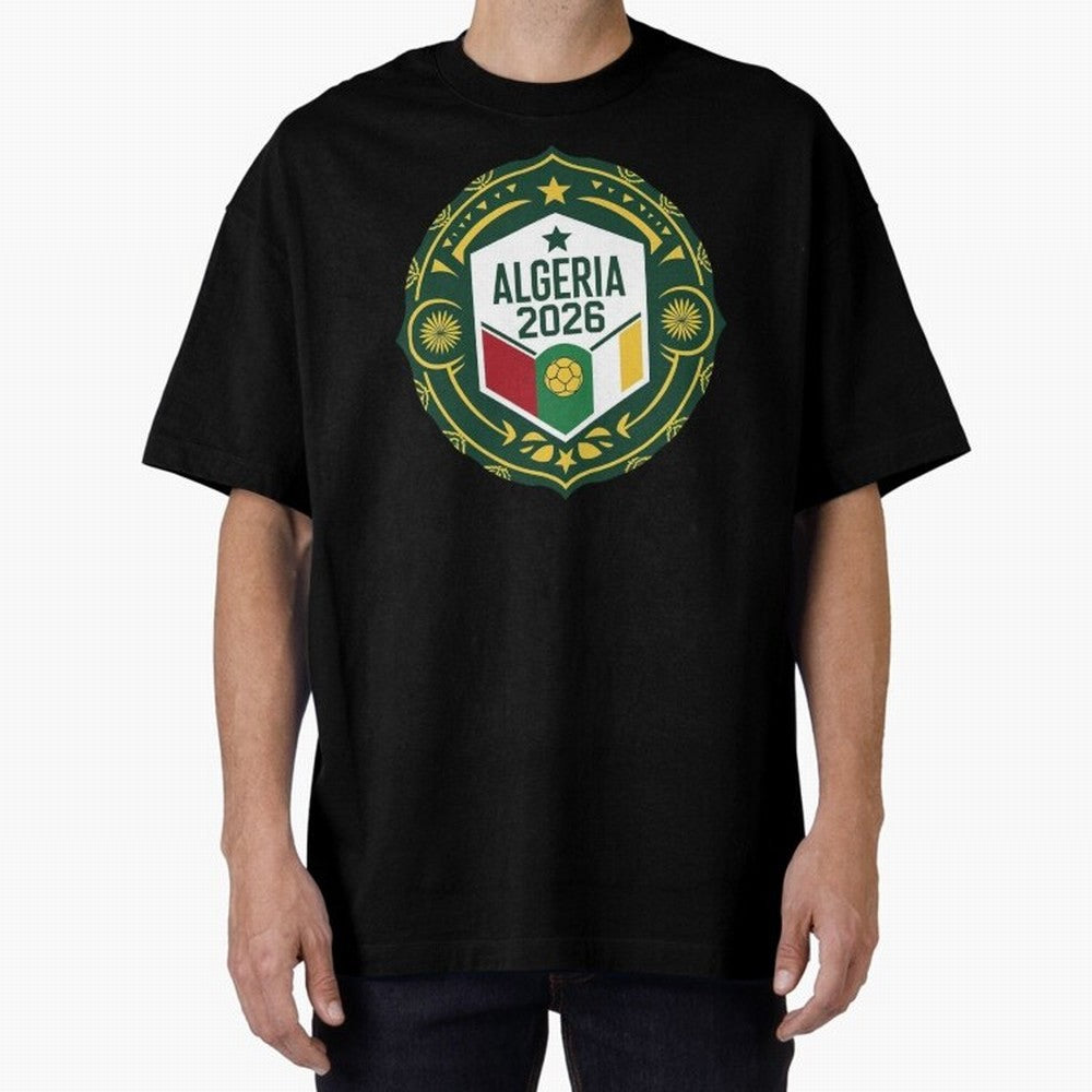 Algeria Worldcup 2026 Classic T-Shirt Bring a Champion Mindset to the FIFA World Cup 2026 Group Stage Journey through CR7 Highlights, Portugal Pride, Football History, Final Match Energy, Crowd Noise and Once in a Lifetime Moments; Ideal for