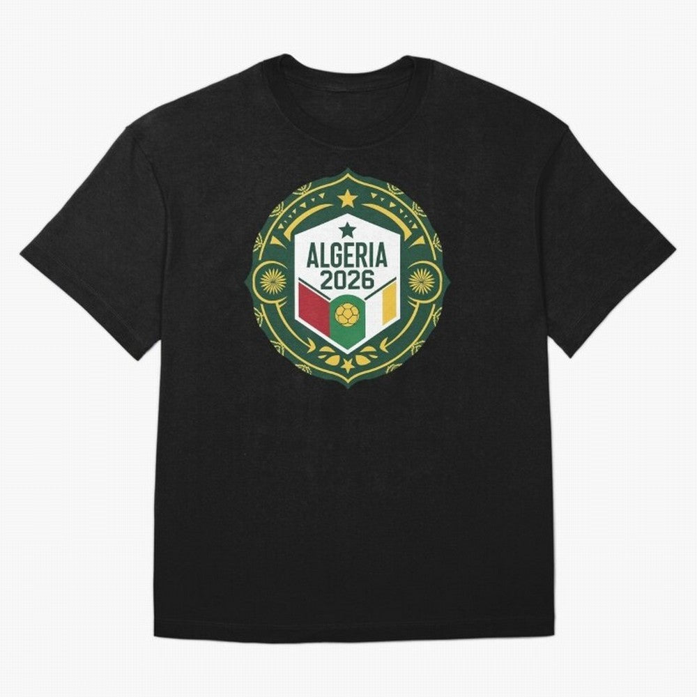 Algeria Worldcup 2026 Classic T-Shirt Bring a Champion Mindset to the FIFA World Cup 2026 Group Stage Journey through CR7 Highlights, Portugal Pride, Football History, Final Match Energy, Crowd Noise and Once in a Lifetime Moments; Ideal for