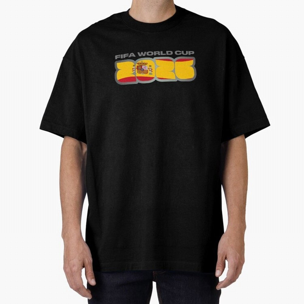 Spain 2026 La Furia Roja Football Fan Classic T-Shirt Celebrate the Road through FIFA World Cup 2026 Group Stage Spirit, Connected to Argentina, France and Brazil, Cristiano Ronaldo, Haaland and CR7, Worldwide Fan Energy, Dramatic Goals, Stadium