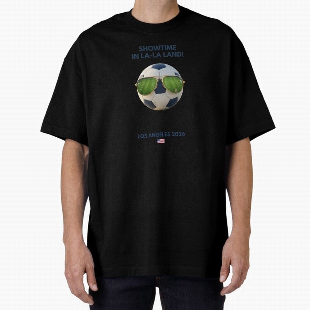 WC26 Hosting City: Los Angeles | Fun and Smart Soccer Fan Gear Classic T-Shirt Follow Every Goal of Match Day Hype around FIFA World Cup 2026 USA Canada Mexico, CR7, Spain and Netherlands, Goal Celebration Energy, Supporter Heritage, Football Icons