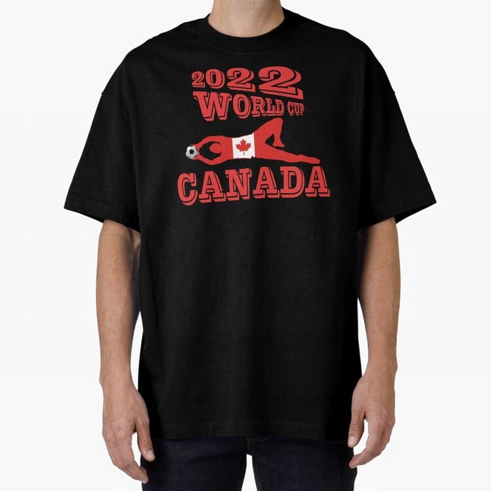 CANADA, Qatar World Cup 2022 Classic T-Shirt Bring Stadium Energy to FIFA World Cup 2026 Inspired by Neymar, Haaland and Cristiano Ronaldo, England, France and Netherlands Energy, Champion Mindset, Group Stage Buzz, Knockout Tension and Passionate