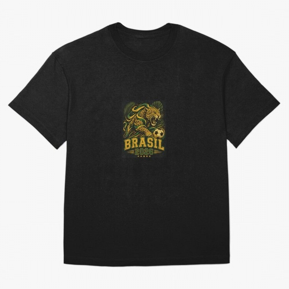 Samba Flame - Brasil World Cup 2026 Fan shirt Classic T-Shirt Celebrate Fan Culture around Match Day Hype around FIFA World Cup 2026, CR7 and Messi, Argentina and Brazil, Stadium Memories, Football Loyalty, International Chants and Championship