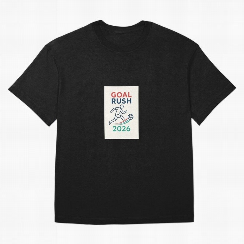 Goal Rush 2026 Classic T-Shirt Show Love for Legendary Goals in the FIFA World Cup 2026 Group Stage Journey through Messi, CR7 and Mbappe Highlights, Argentina and Brazil Pride, Worldwide Fan Energy, Dramatic Goals, Stadium Lights and Championship
