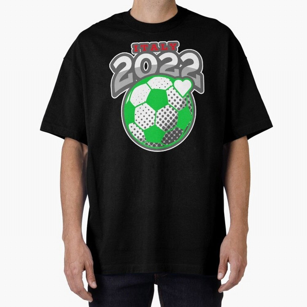 Italy Futbol Design 2022 Classic T-Shirt Support FIFA World Cup 2026 Group Stage Centered on Haaland and Mbappe, Spain and Netherlands Energy, Football Festival Excitement, Trophy Ambitions, Country Rivalries and Star Player Buzz; Ideal for