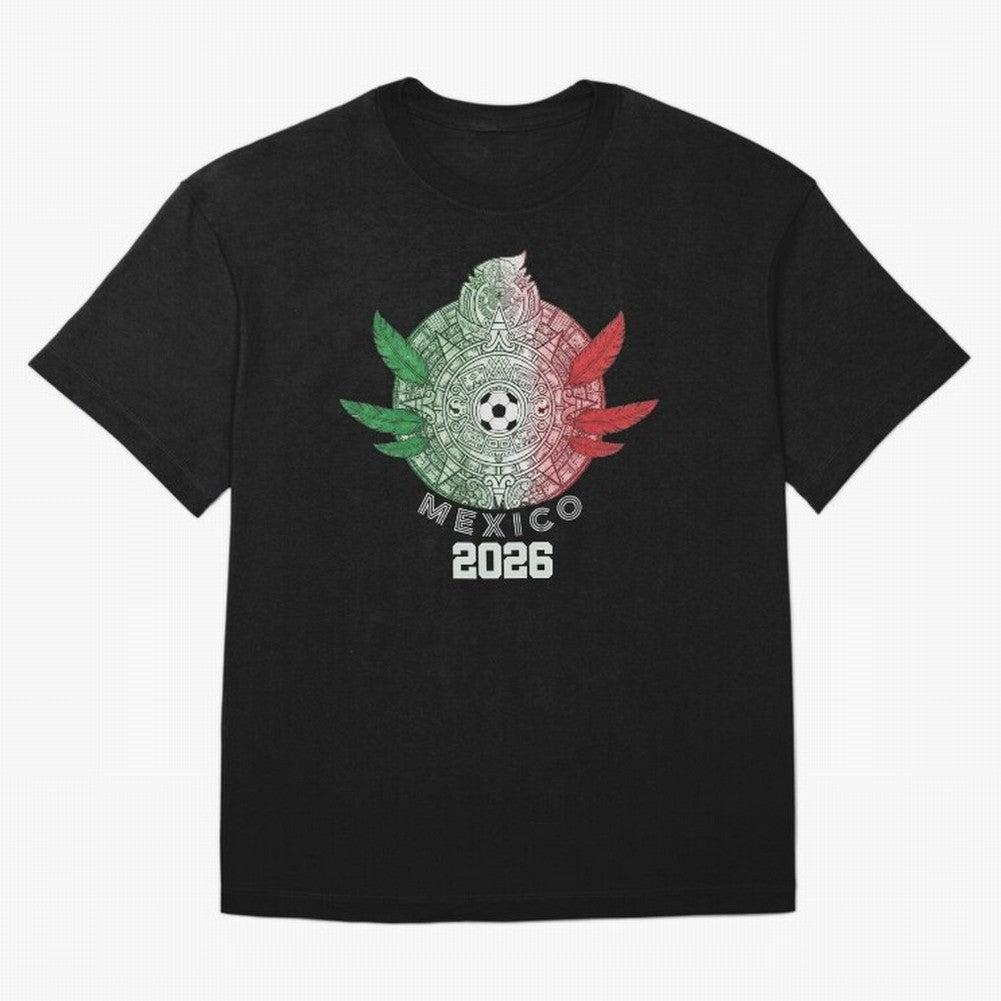 Mexico 2026 Aztec Sun Statement Classic T-Shirt Celebrate Fan Favorites in Match Day Hype around FIFA World Cup 2026 Group Stage, Mbappe and Neymar, Spain and Netherlands, Fan Favorite Moments, National Team Passion, Big Match Drama and Soccer