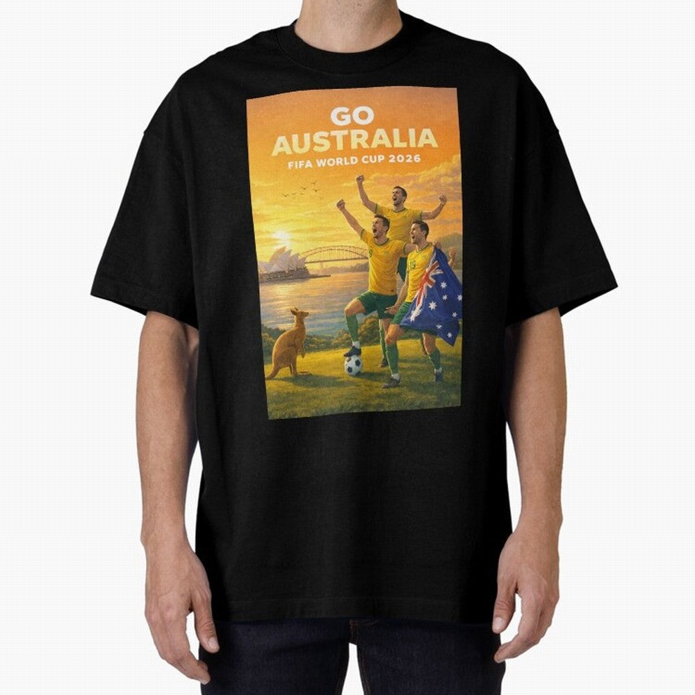 Australia Socceroos FIFA World Cup 2026 Sydney Football Australia Kangaroos Classic T-Shirt Capture Match Day Hype around FIFA World Cup 2026 USA Canada Mexico, Messi and Cristiano Ronaldo, Germany, Sports Nostalgia, International Competition,