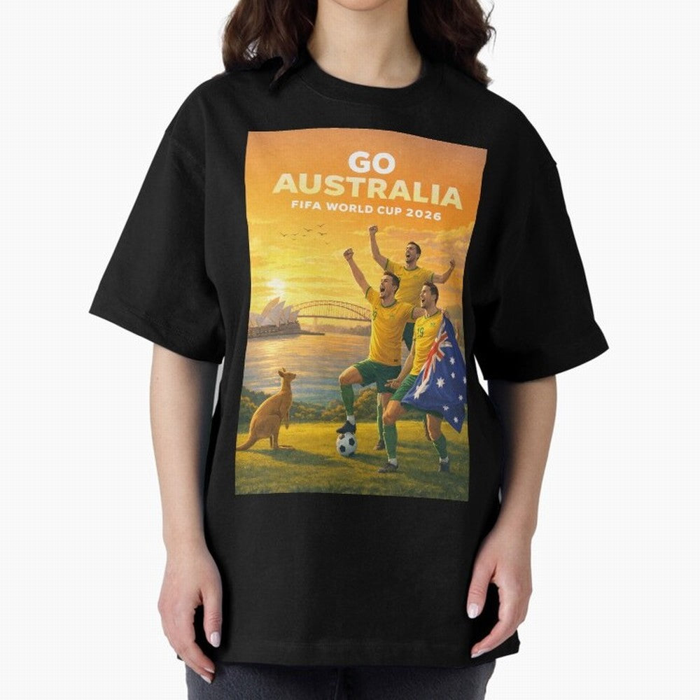 Australia Socceroos FIFA World Cup 2026 Sydney Football Australia Kangaroos Classic T-Shirt Capture Match Day Hype around FIFA World Cup 2026 USA Canada Mexico, Messi and Cristiano Ronaldo, Germany, Sports Nostalgia, International Competition,