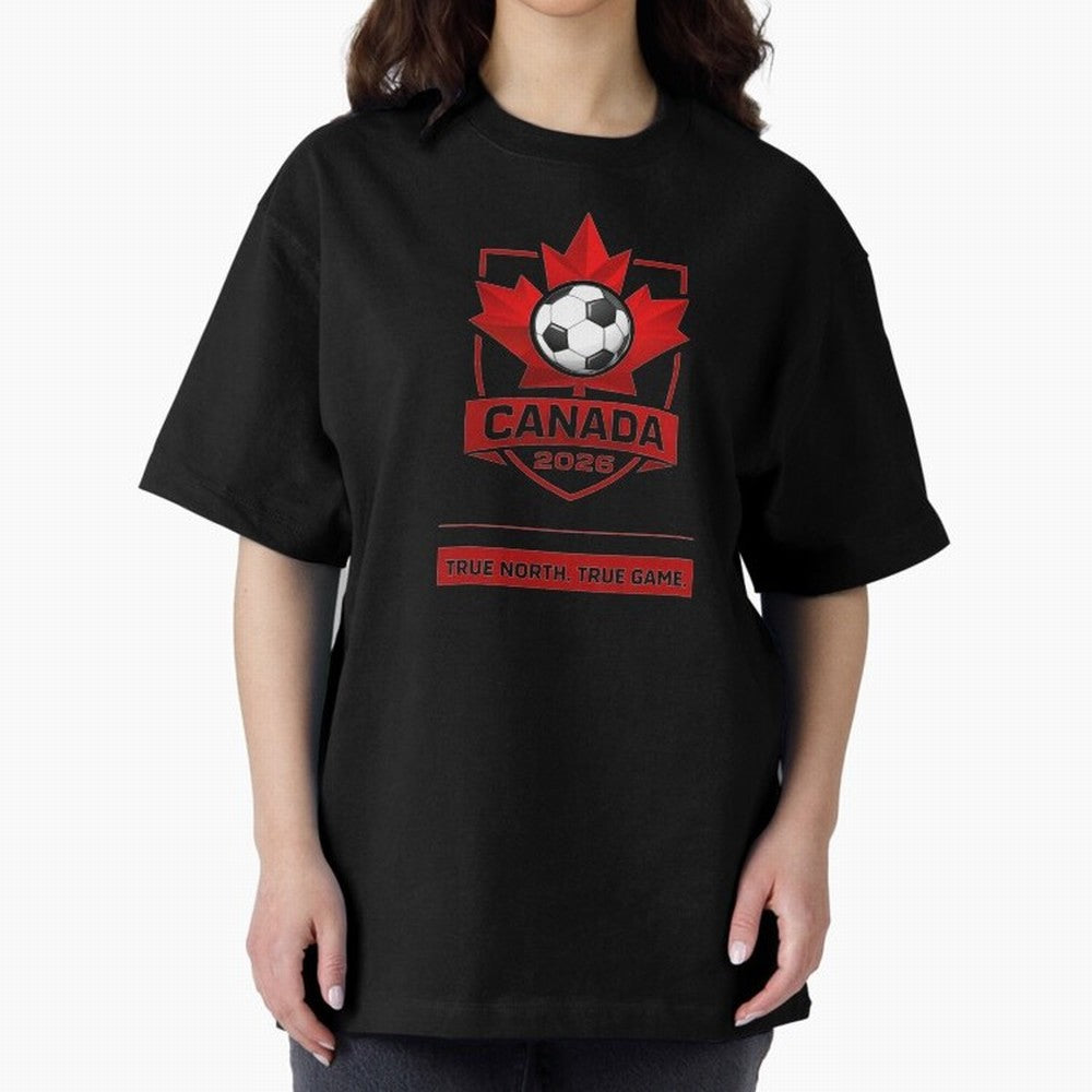 Canada Soccer 2026 Art Classic T-Shirt Honor FIFA World Cup 2026 USA Canada Mexico for Fans of CR7 and Brazil, Portugal and Argentina, Bringing Tournament Hype, Historic Matchups, Family Viewing Parties and Global Sports Pride; Created for Match