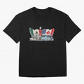 2026 World Cup Opening & Final ¨C Azteca Stadium Mexico & MetLife Stadium USA ¨C Football Design with Mexican, Canadian & US Flags Classic T-Shirt Honor Football Greatness during FIFA World Cup 2026 USA Canada Mexico Spirit, Driven by Portugal,
