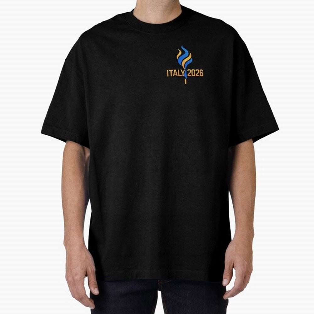 Italy 2026 Minimal Travel Logo Modern Italian Style Classic T-Shirt Make Memories around FIFA World Cup 2026 Spirit, Featuring England and Germany, CR7 and Messi, Match Day Excitement, Supporter Culture, Golden Goals and Global Football Passion;