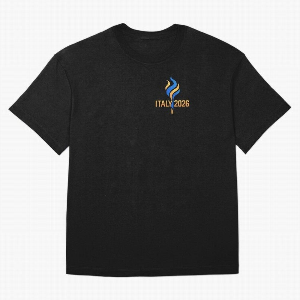 Italy 2026 Minimal Travel Logo Modern Italian Style Classic T-Shirt Make Memories around FIFA World Cup 2026 Spirit, Featuring England and Germany, CR7 and Messi, Match Day Excitement, Supporter Culture, Golden Goals and Global Football Passion;