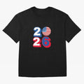 USA 2026 Soccer Ball Classic T-Shirt Show Support during FIFA World Cup 2026 USA Canada Mexico Spirit, Filled with Argentina, France and Brazil, CR7 and Messi, Soccer Culture, Superstar Moments, National Team Dreams and Competitive Fire; Created