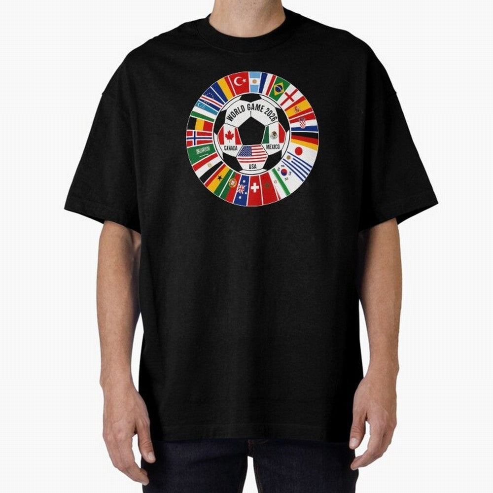 2026 Soccer Cup, Football World Tournament Classic T-Shirt Celebrate Unforgettable Nights in FIFA World Cup 2026 Group Stage for Fans of Messi, CR7 and Mbappe and Argentina and Brazil, Bringing Worldwide Fan Energy, Dramatic Goals, Stadium Lights