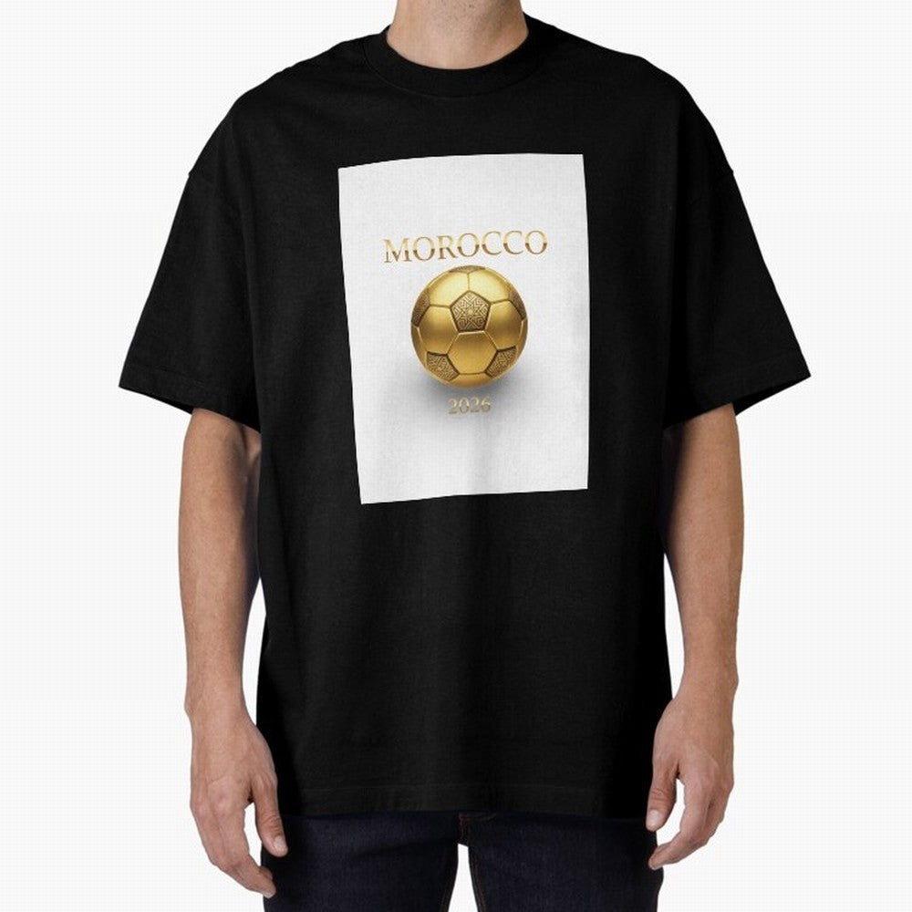 Copy of Morocco 2026 World Cup - Traditional Zellige Football Design Classic T-Shirt Bring Global Tournament Vibes to FIFA World Cup 2026 USA Canada Mexico Made for Cristiano Ronaldo, Argentina, France and Brazil Energy, Football Festival