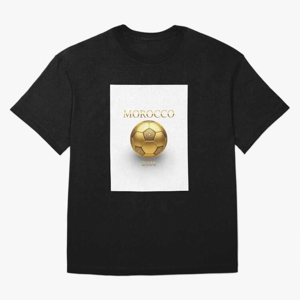 Copy of Morocco 2026 World Cup - Traditional Zellige Football Design Classic T-Shirt Bring Global Tournament Vibes to FIFA World Cup 2026 USA Canada Mexico Made for Cristiano Ronaldo, Argentina, France and Brazil Energy, Football Festival