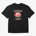 Front Print Canada Soccer World Cup 2026 - Canadian Fan Gift T-Shirt_84561562 Classic T-Shirt Stand Out with Spirit from FIFA World Cup 2026 Group Stage Filled with Mbappe and Neymar, Brazil Energy, Game Day Rituals, Football Legends, Country Pride