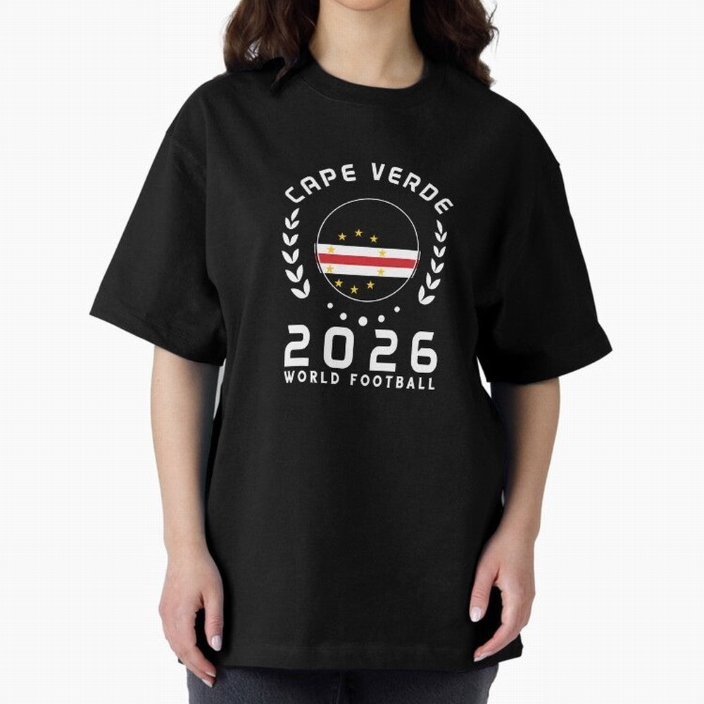 World Cup 2026 Cape Verde Football Fan Cape Verdean Supporter Gift T-Shirt_85310196 Classic T-Shirt Honor the Football Icons of FIFA World Cup 2026 USA Canada Mexico for Fans of Messi, Neymar and Mbappe and Portugal, Bringing Football Festival